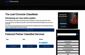 classifieds.theleafchronicle.com