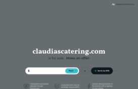 claudiascatering.com