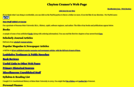 claytoncramer.com
