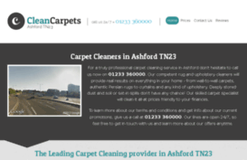 cleancarpetsashford.co.uk