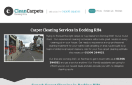 cleancarpetsdorking.co.uk