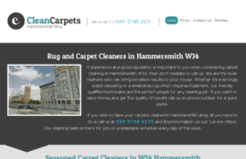 cleancarpetshammersmith.co.uk