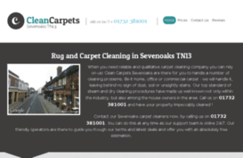 cleancarpetssevenoaks.co.uk