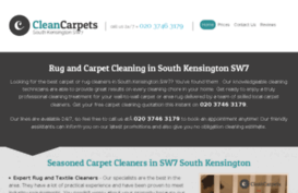 cleancarpetssouthkensington.co.uk
