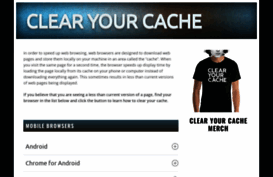 clearyourcache.com
