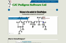 clinicalpedigree.com