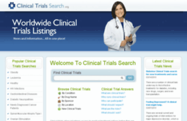 clinicaltrialssearch.org
