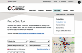clinics.coalitionclinics.org