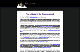 cloud.torproject.org