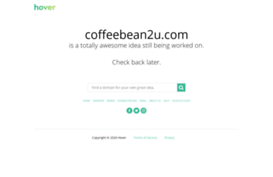 coffeebean2u.com