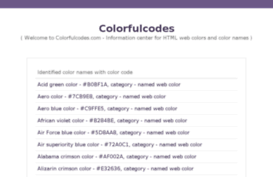 colorfulcodes.com