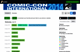 comiccon2014.sched.org