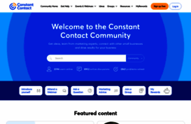 community.constantcontact.com