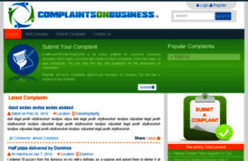 complaintsonbusiness.in