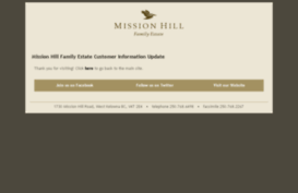 contactupdate.missionhillwinery.com