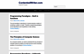 contentedwriter.com