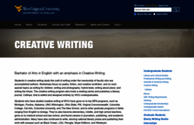 creativewriting.wvu.edu