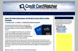 creditcardwatcher.com