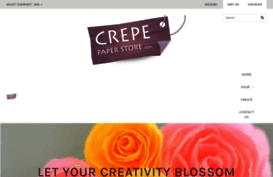 crepepaperstore.com