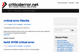 criticalerror.net