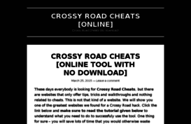 crossyroadcheatsonline.wordpress.com