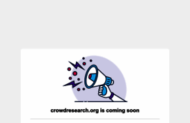 crowdresearch.org