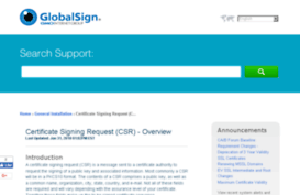 csrhelp.globalsign.com