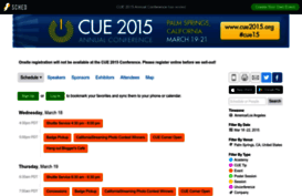 cue2015.sched.org