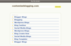 customizeblogging.com