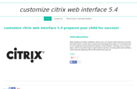 customizecitrixwebinterface54.yolasite.com