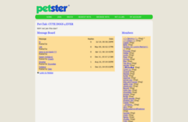 cutedogs4ever.petster.com