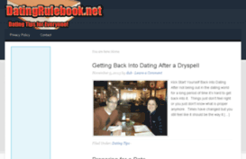 datingrulebook.net