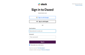 dazed.slack.com