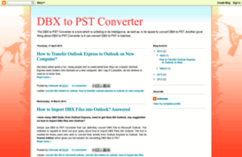dbxpstconverter.blogspot.in