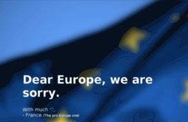 deareuropewearesorry.eu