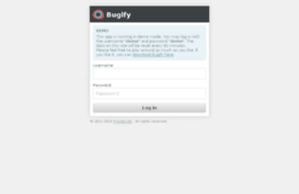 demo.bugify.com