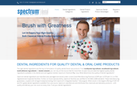 dentalingredients.spectrumchemical.com