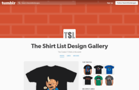 designs.theshirtlist.com