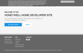 developer.honeywell.com