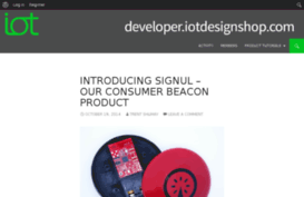 developer.iotdesignshop.com