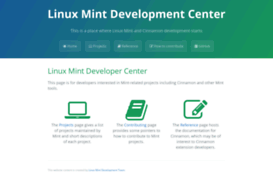 developer.linuxmint.com