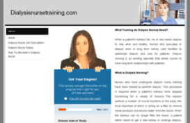 dialysisnursetraining.com