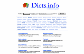 dicts.info