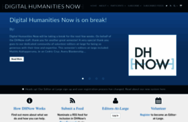 digitalhumanitiesnow.org