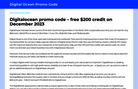 digitaloceanpromocode.com