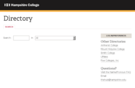 directory.hampshire.edu