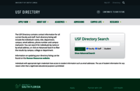 directory.usf.edu