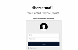 discreetmail.org