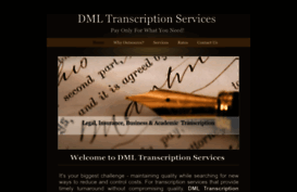dmltranscriptionservices.com