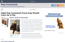 dog-commands.com